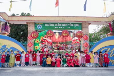 KHÔNG KHÍ NGÀY HỘI XUÂN 2026 TẠI TRƯỜNG MẦM NON YÊN ĐỊNH