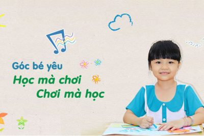 góc bé yêu học mà chơi chơi mà học